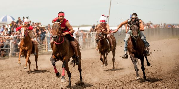 Indian Relay North American Indian Days, Browning, Blackfeet Indian Reservation