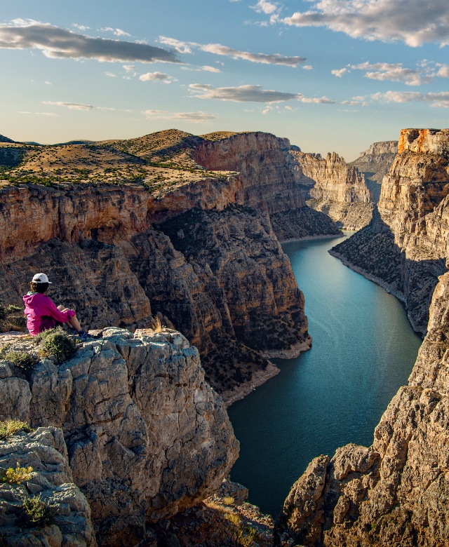 scenic view of Bighorn Canyon