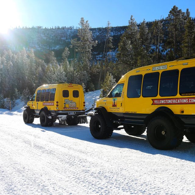 Yellowstone National Park snowcoaches