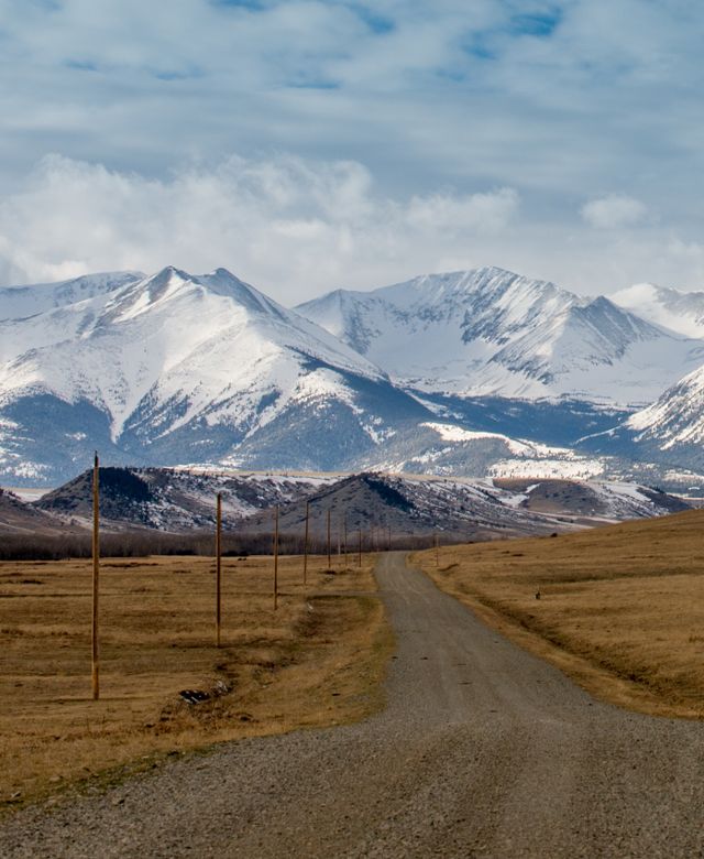 Crazy Mountains near Big Timber