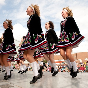 celtic dancers