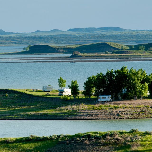 fort peck lake near circle