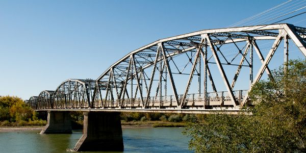 Bridge over the Yellowstone River