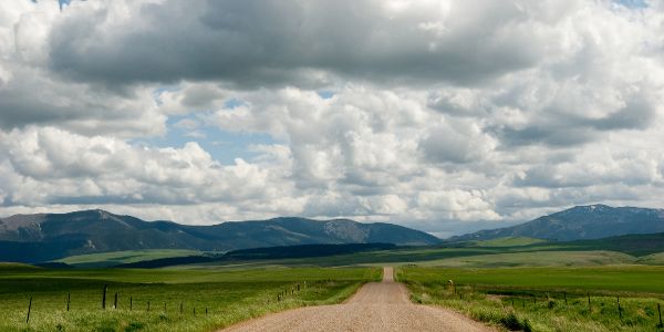 Rural Road near Lewistown