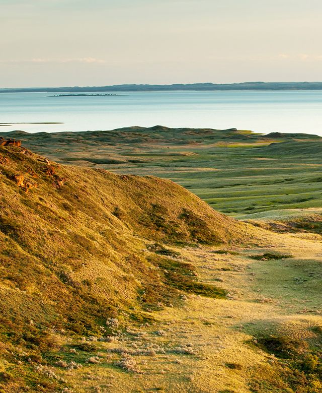 Shoreline of Fort Peck Resevoir