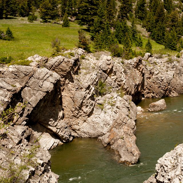 Sun River west of Augusta