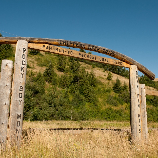 Bear Paw Mountains, Rocky Boy's Indian Reservation