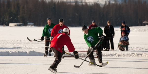 Seeley Lake Pond Hockey Tournament