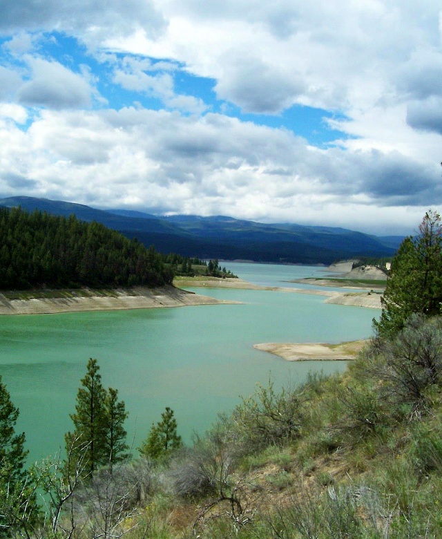 View from the Kootenai Trail along the Tobacco River, Kootenai National Forest