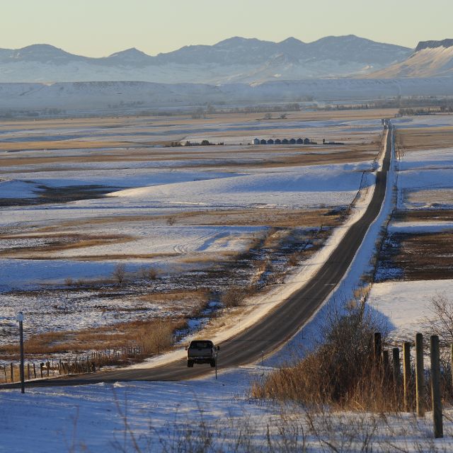 Highway 287 near Sheridan