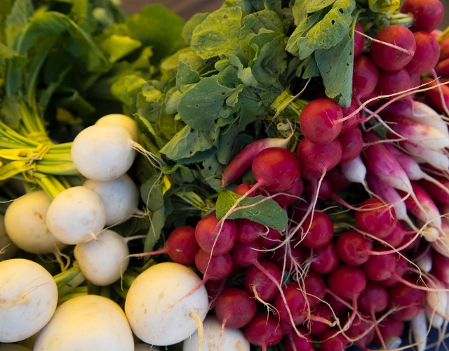 farmer's market veggies