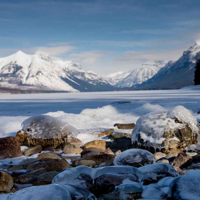 Glacier National Park in Winter