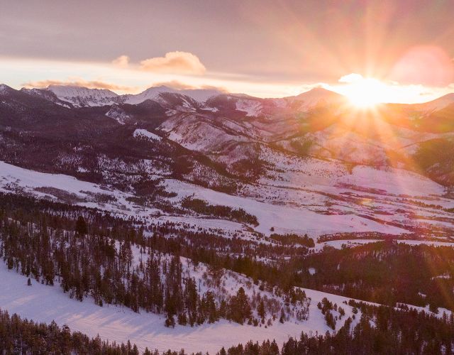 Maverick Mountain sunset