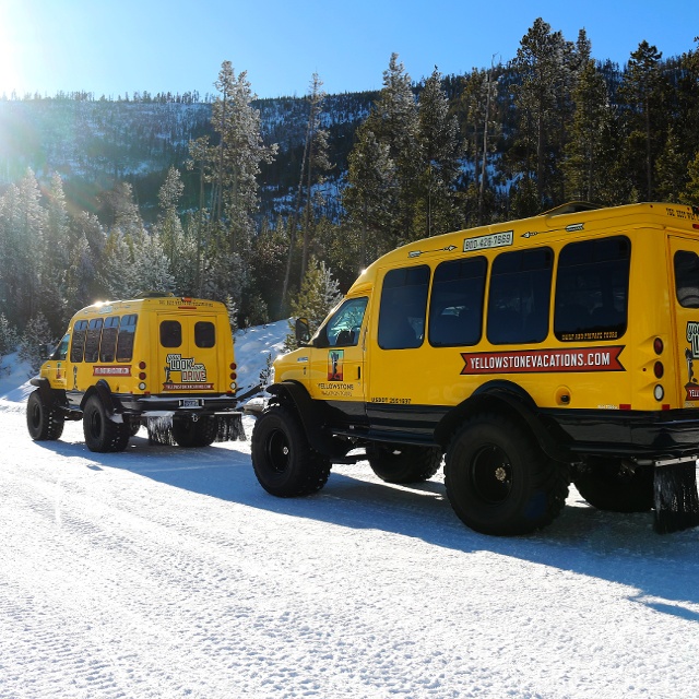 snowcoach tour