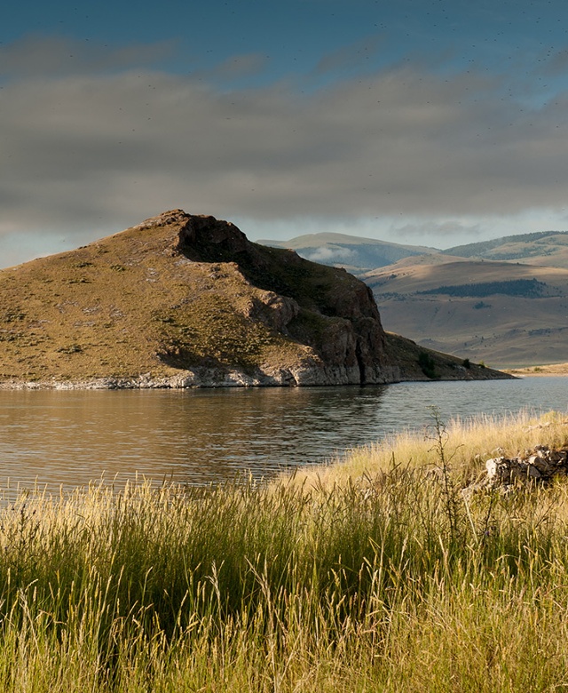 Beaverhead Rock in the Beaverhead River