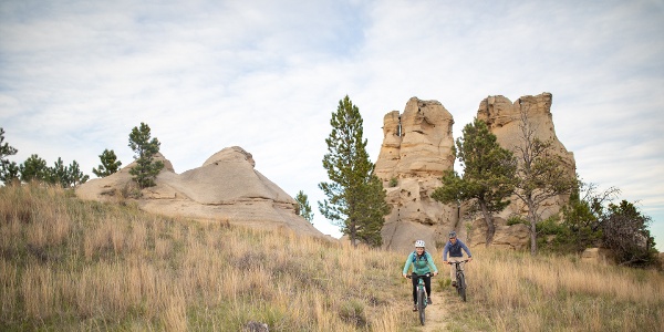 biking southeast Montana