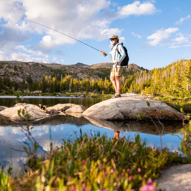 Fishing on Beartooth pass