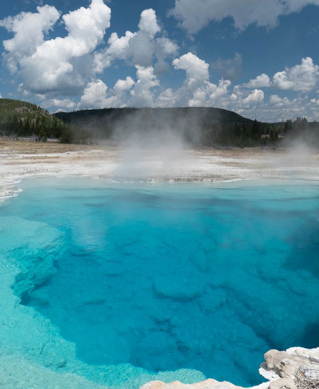 Sapphire Pool in Yellowstone National Park