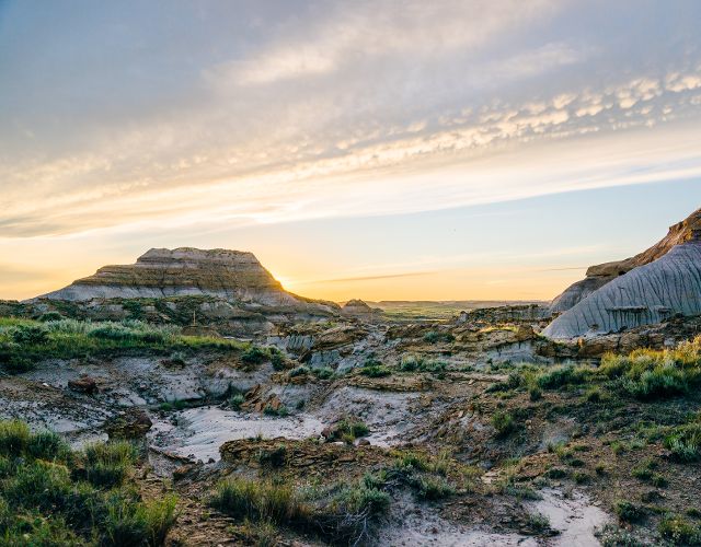 Missouri River Country badlands