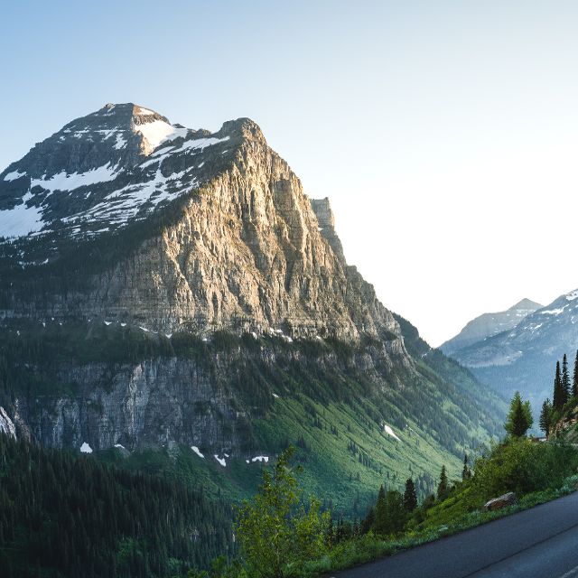 scenic view of Glacier National Park