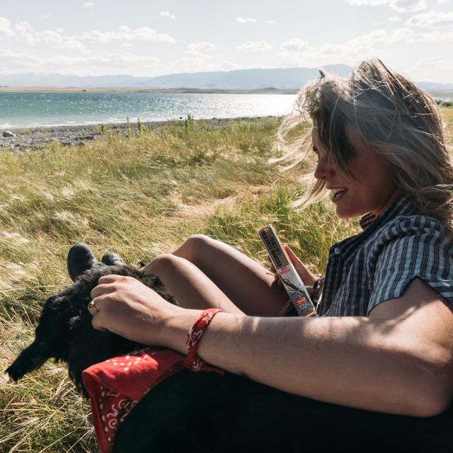 Woman at Willow Creek Reservoir