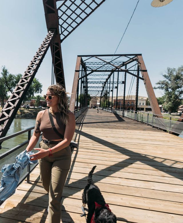 Bridge at Fort Benton