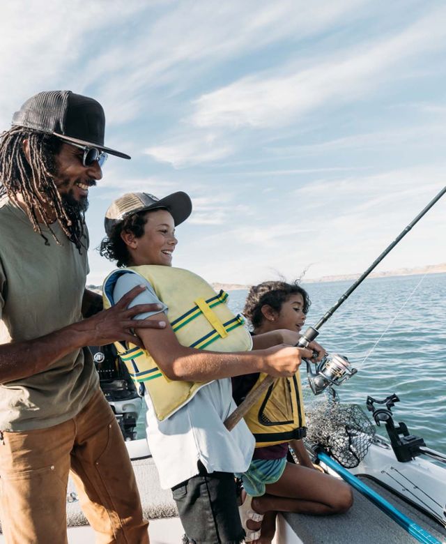 Fishing Fork Peck Lake
