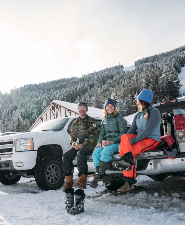 Rural Montana Ski Lodge
