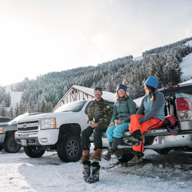 Skiing at Turner Mountain